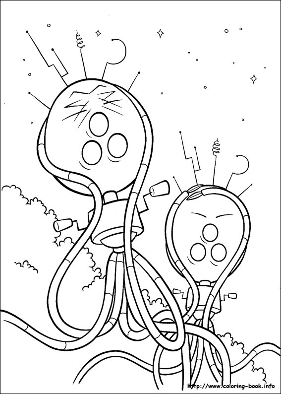 Chicken Little coloring picture